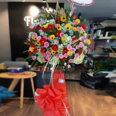 Kệ Hoa Chúc Mừng Tấn Tiến